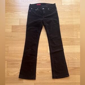 AG Adriano Goldschmied Brown Corduroy Jeans 26R Like New Made in USA